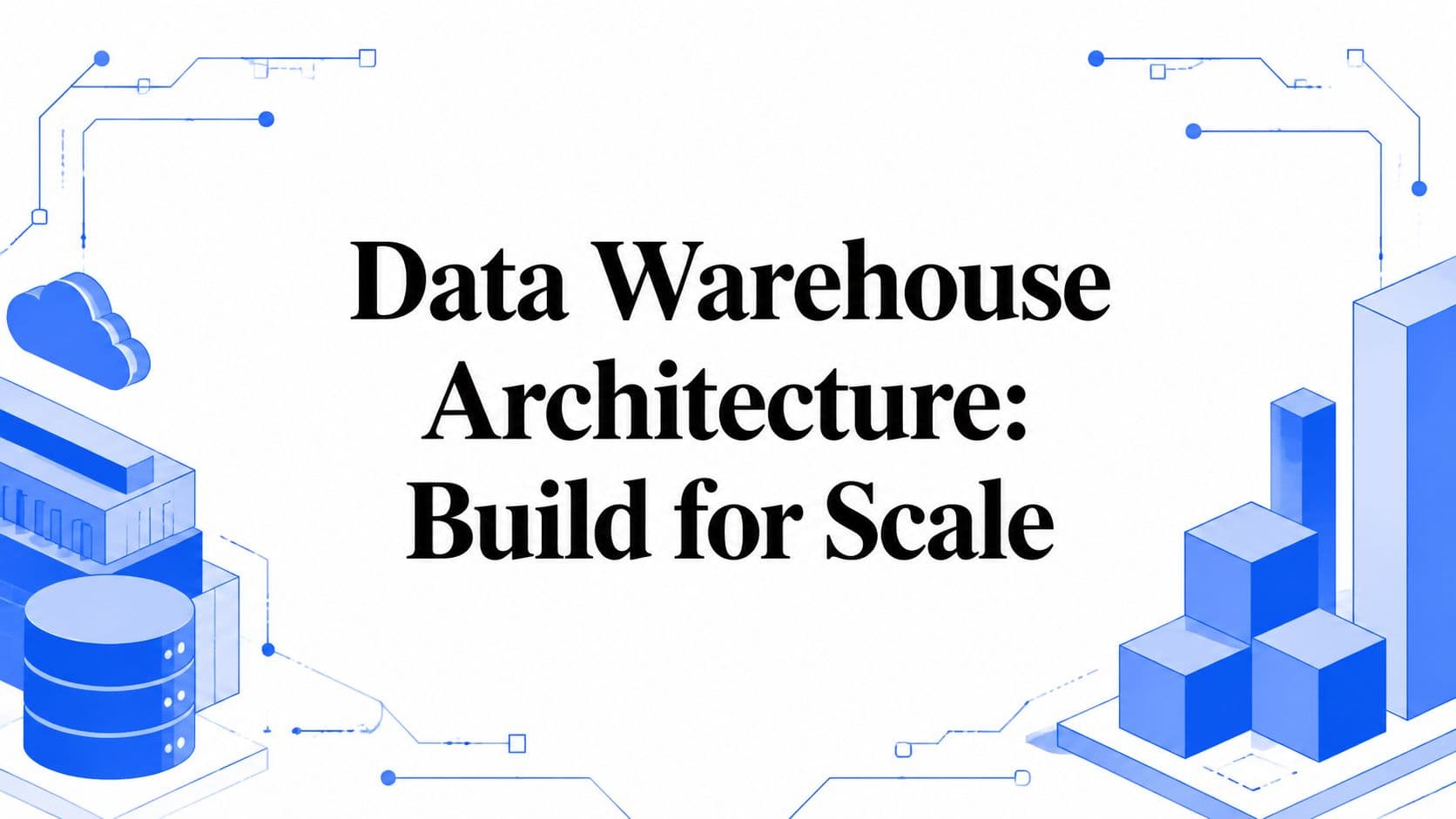 Data Warehouse Architecture: Build for Scale