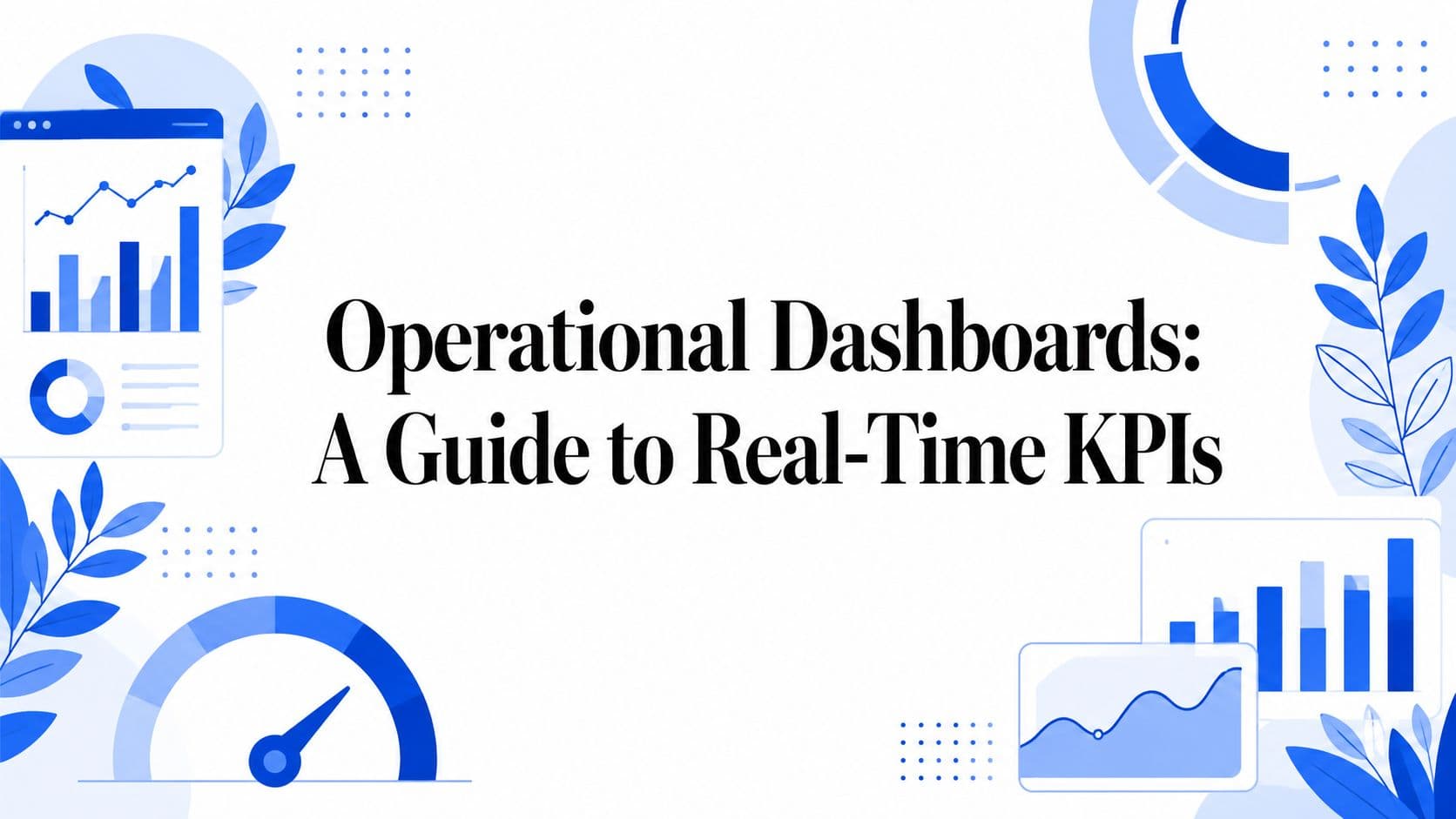 Operational Dashboards: A Guide to Real-Time KPIs