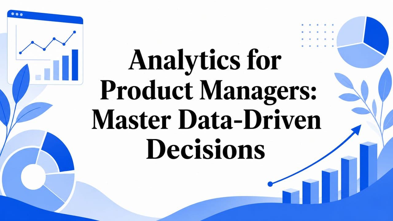 Analytics for Product Managers: Master Data-Driven Decisions