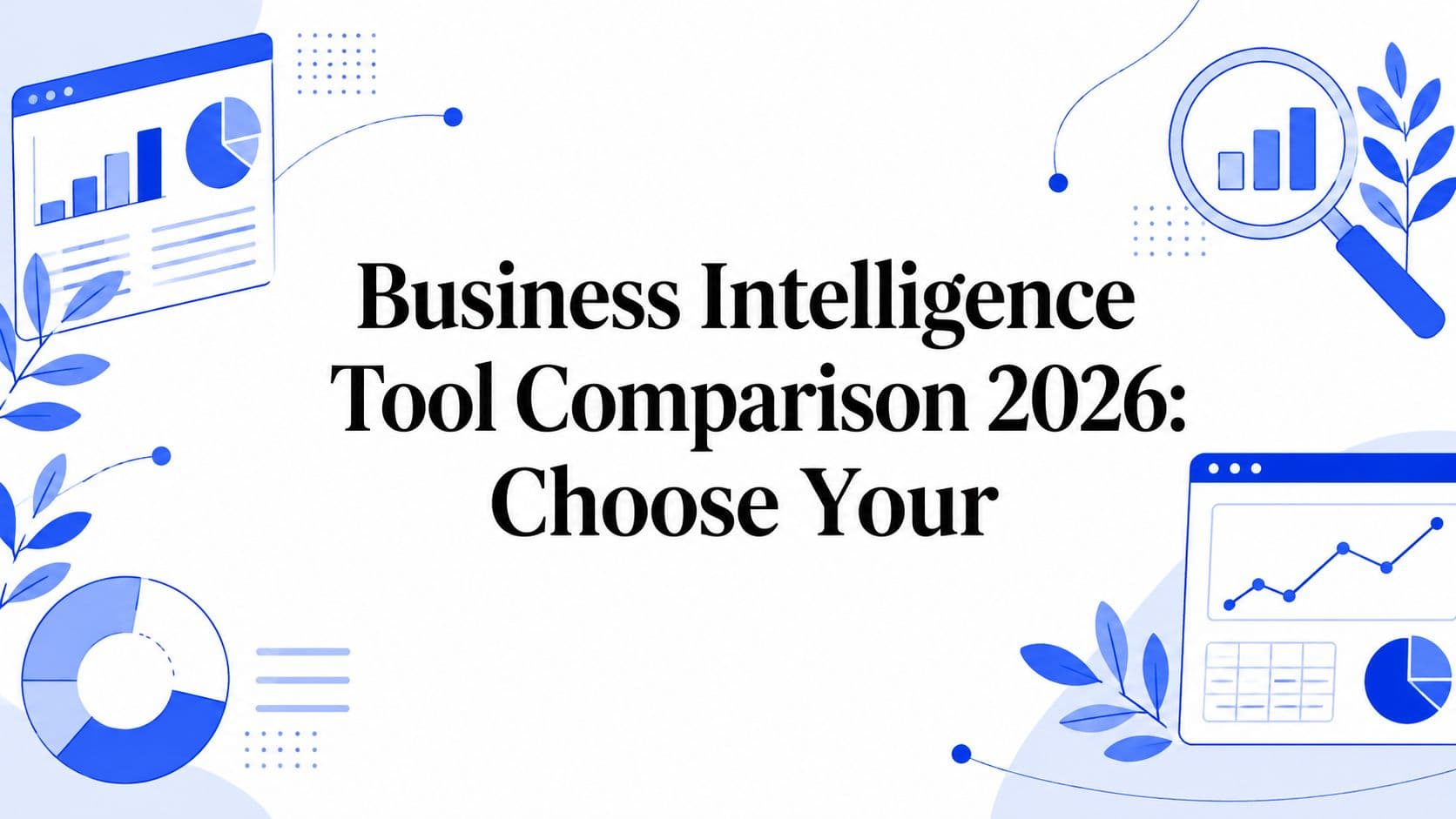 Business Intelligence Tool Comparison 2026: Choose Your